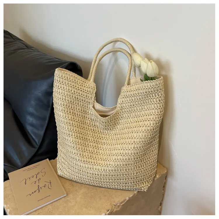 Women Woven Straw Shoulder Bag Large 2026 — feature 20