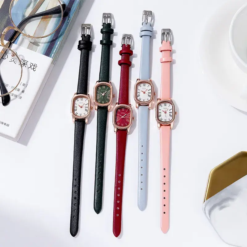 Goldie Retro Women's Quartz Watch with Rose Gold Dial
