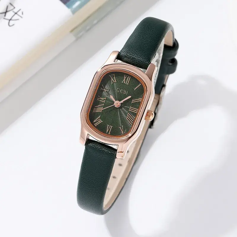 Goldie Retro Women's Quartz Watch with Rose Gold Dial