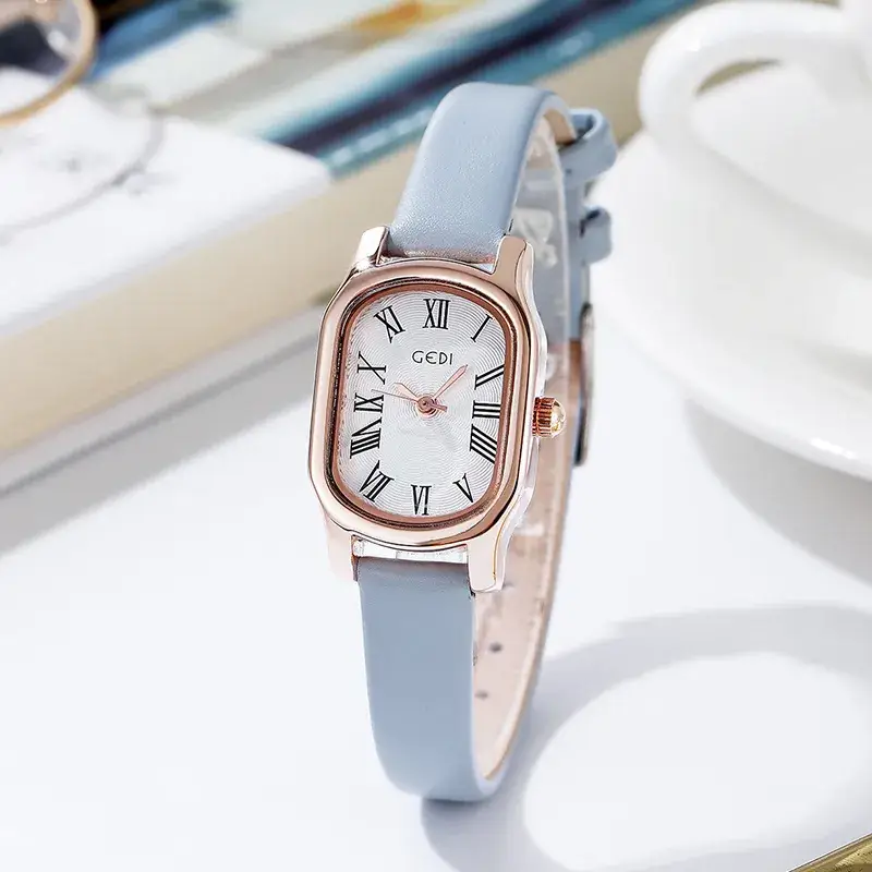 Goldie Retro Women's Quartz Watch with Rose Gold Dial