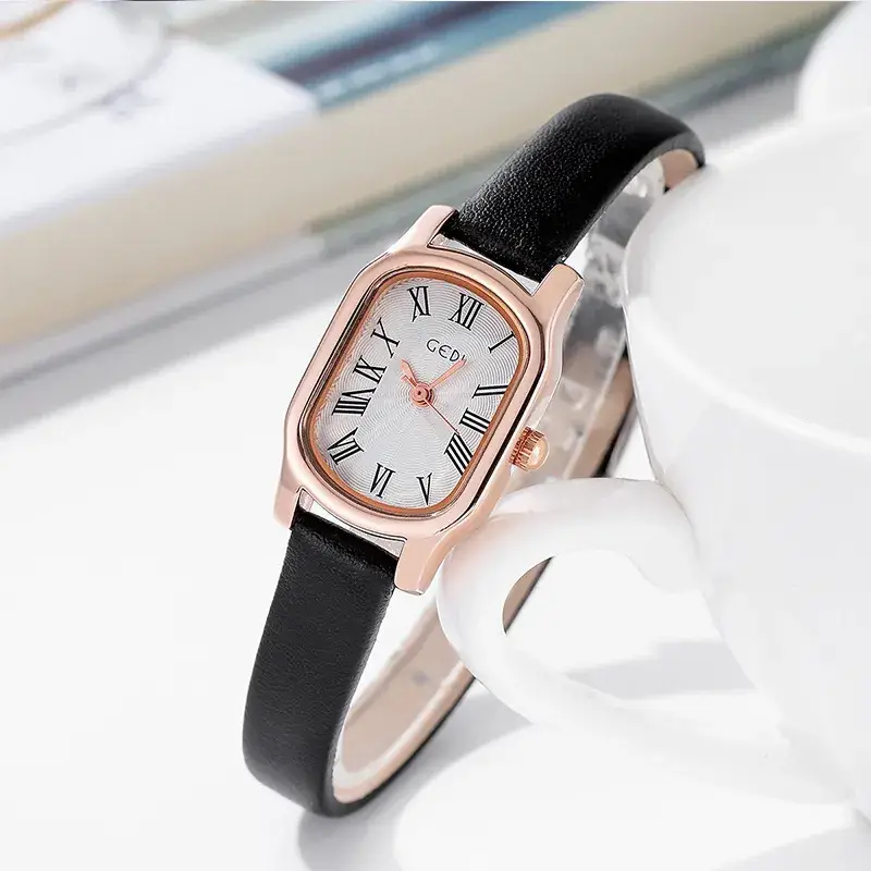 Goldie Retro Women's Quartz Watch with Rose Gold Dial