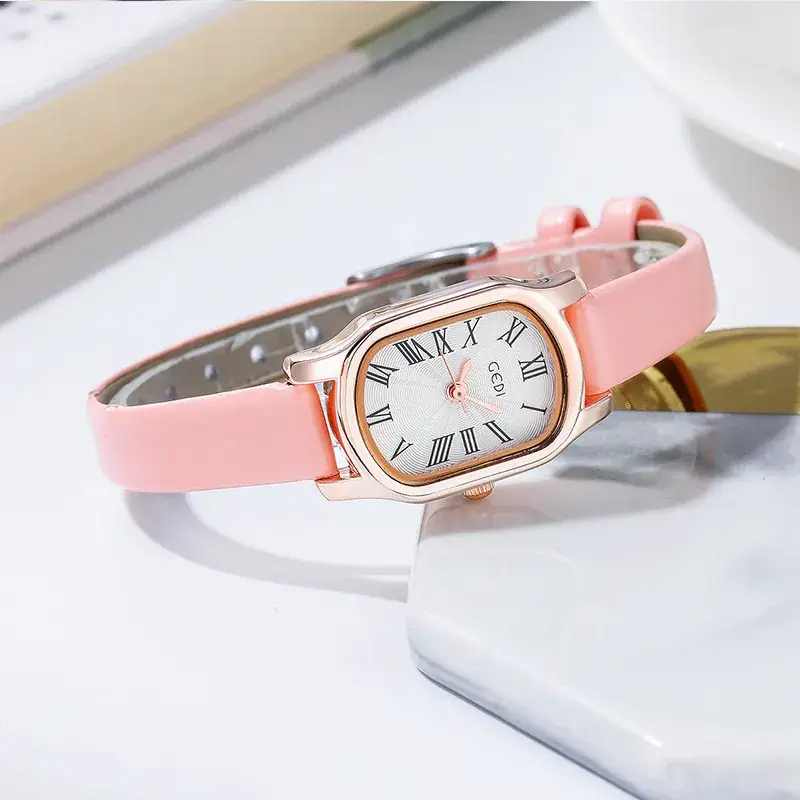 Goldie Retro Women's Quartz Watch with Rose Gold Dial