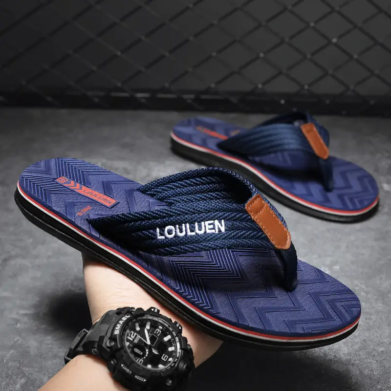 2026 New Summer Style Slippers for Men, Trendy Casual Beach Flip-Flops for Men, Wholesale Flip-Flops for Home Use - Image 5