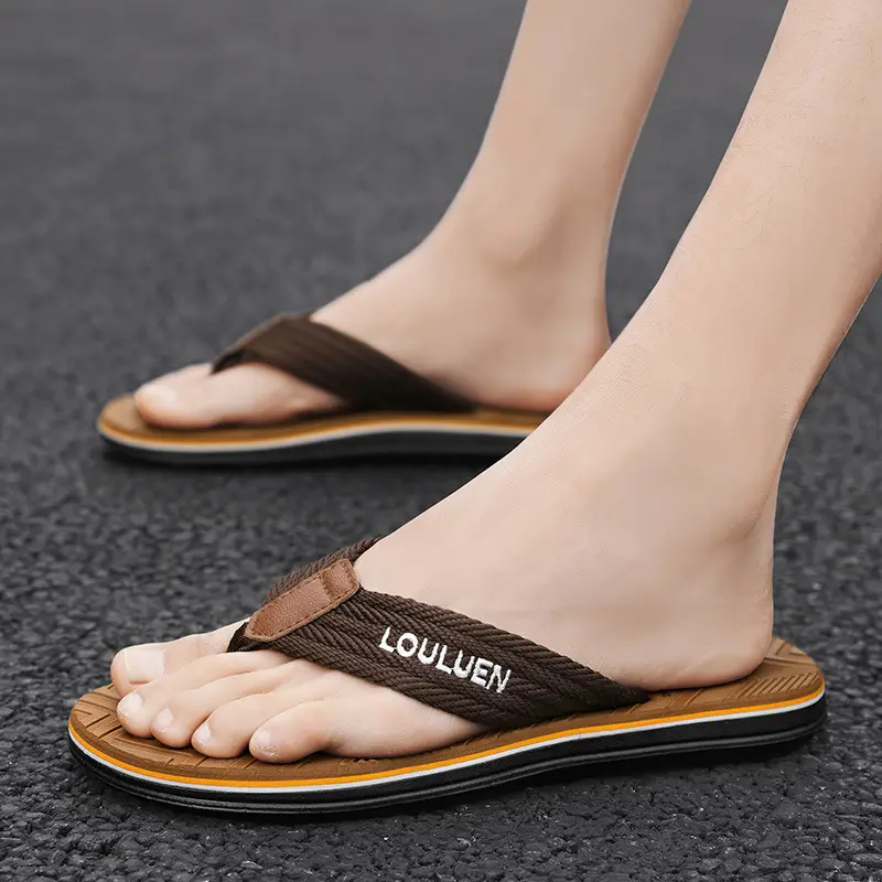 2026 New Summer Style Slippers for Men, Trendy Casual Beach Flip-Flops for Men, Wholesale Flip-Flops for Home Use - Image 6