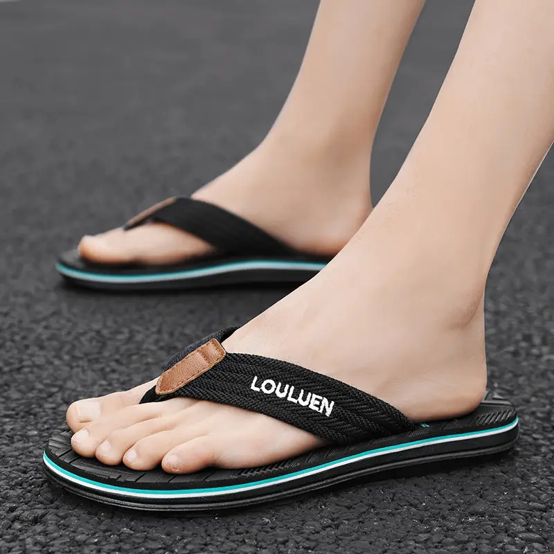 2026 New Summer Style Slippers for Men, Trendy Casual Beach Flip-Flops for Men, Wholesale Flip-Flops for Home Use - Image 7