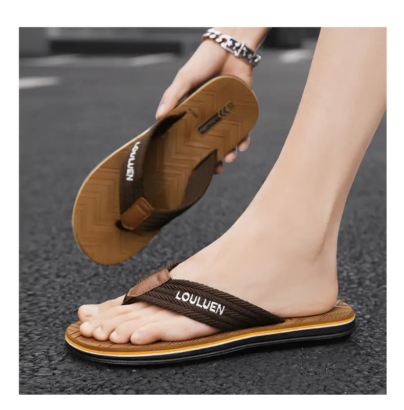2026 New Summer Style Slippers for Men, Trendy Casual Beach Flip-Flops for Men, Wholesale Flip-Flops for Home Use — feature 13