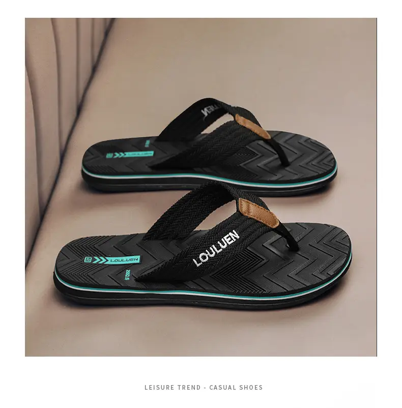 2026 New Summer Style Slippers for Men, Trendy Casual Beach Flip-Flops for Men, Wholesale Flip-Flops for Home Use — feature 15
