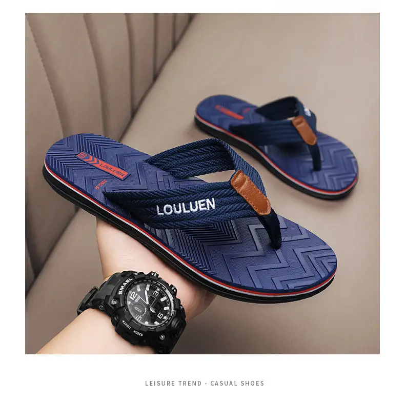 2026 New Summer Style Slippers for Men, Trendy Casual Beach Flip-Flops for Men, Wholesale Flip-Flops for Home Use — feature 18