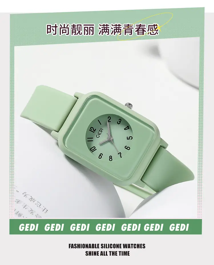Fresh Jelly Silicone Digital Scale Watch for Girls — feature 4