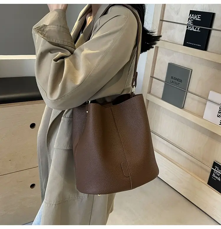 Women Retro Color Bucket Bag 2024 New — feature 20