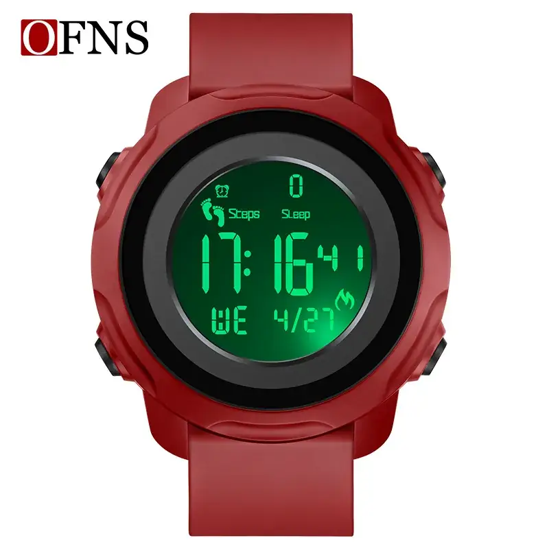Ofns Blue Digital Pedometer Watch 10:35 49 - Image 3