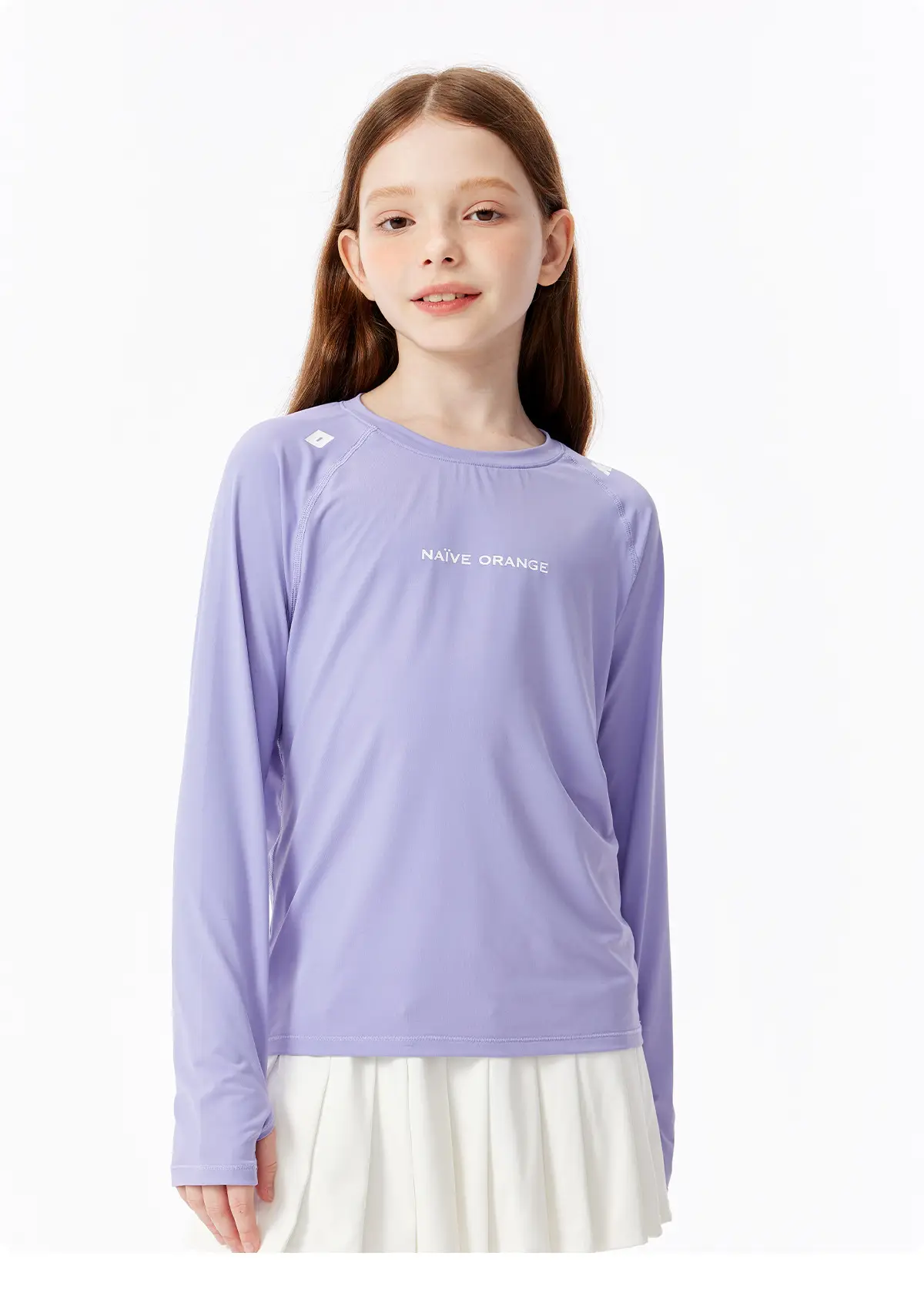 Kids Sweatshirt Black Long Sleeve Quick Dry Base Layer Top — feature 13