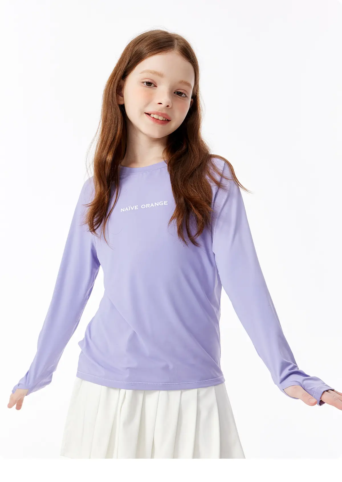 Kids Sweatshirt Black Long Sleeve Quick Dry Base Layer Top — feature 14