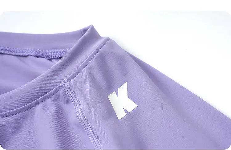 Kids Sweatshirt Black Long Sleeve Quick Dry Base Layer Top — feature 25