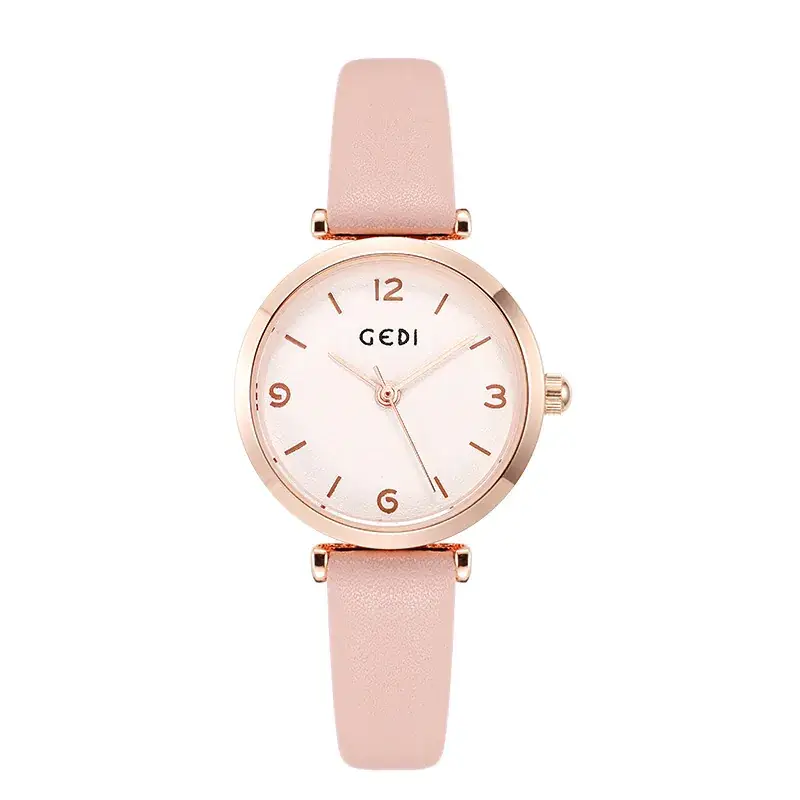 Gedi Women's White Leather Watch with Dial - Image 10