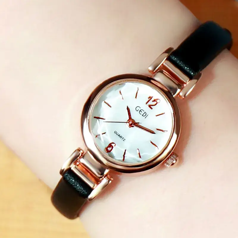 Women's Gedi Quartz Watch Light Pink Strap - Image 6