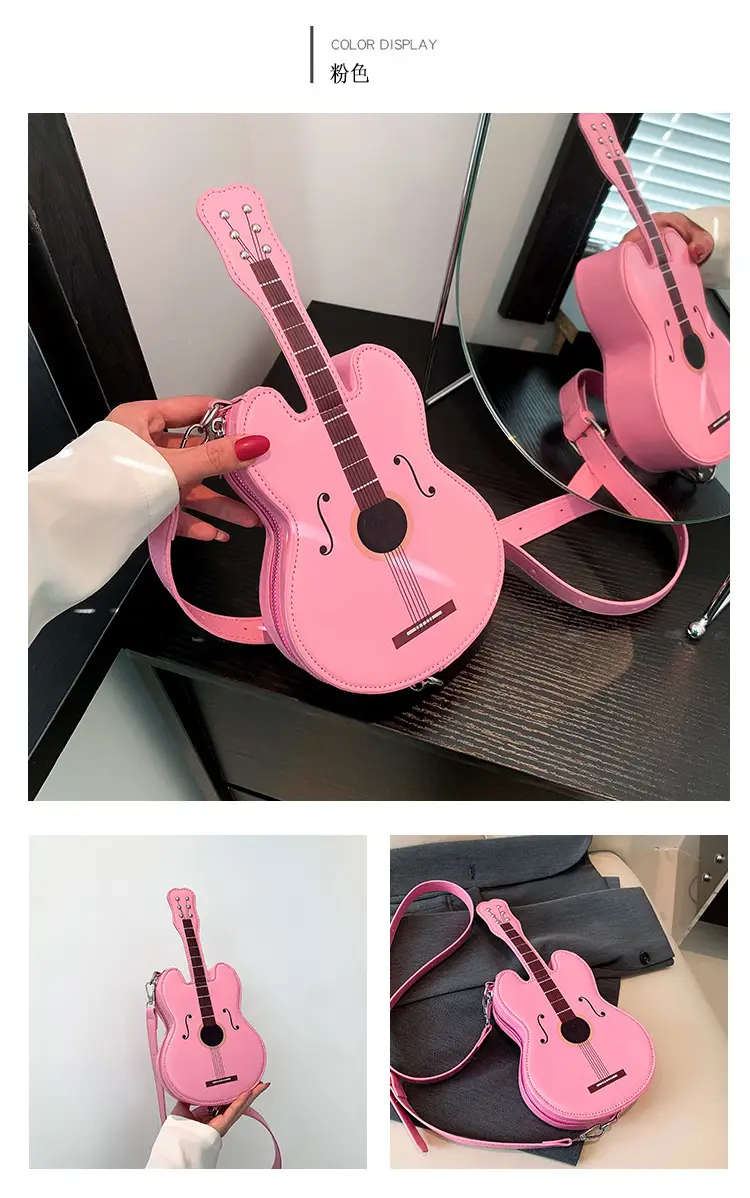 Black Crossbody Guitar Bag for Women Spring Summer 2026 — feature 14