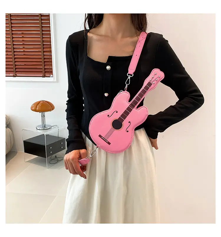 Black Crossbody Guitar Bag for Women Spring Summer 2026 — feature 15