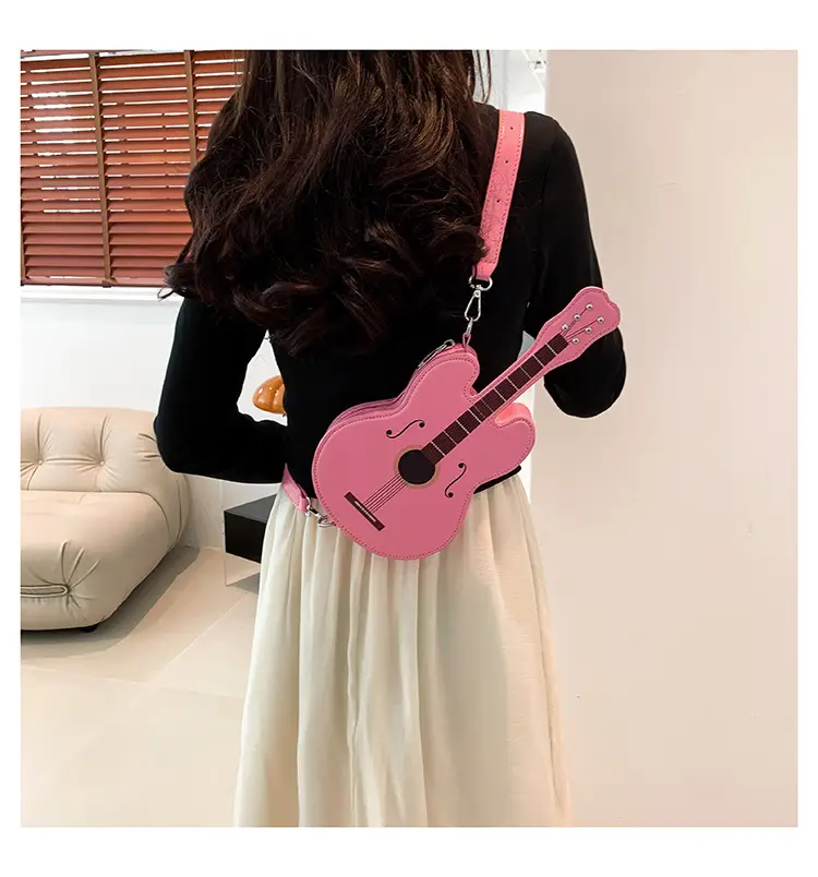 Black Crossbody Guitar Bag for Women Spring Summer 2026 — feature 16