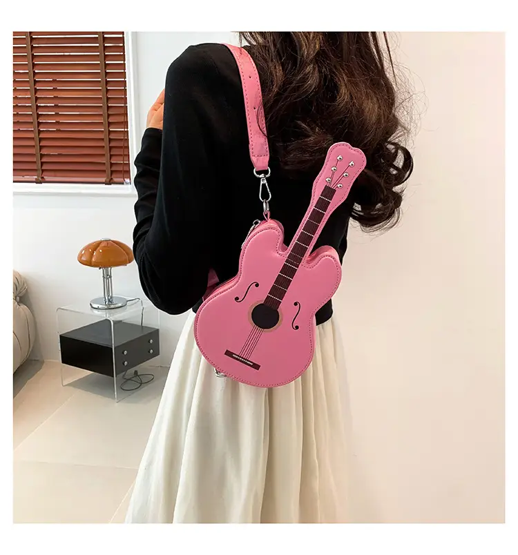 Black Crossbody Guitar Bag for Women Spring Summer 2026 — feature 17