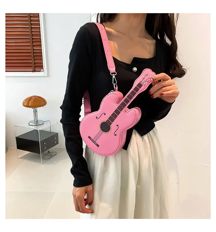 Black Crossbody Guitar Bag for Women Spring Summer 2026 — feature 18