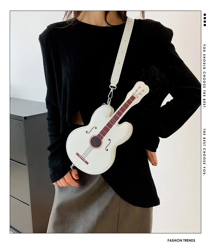 Black Crossbody Guitar Bag for Women Spring Summer 2026 — feature 2