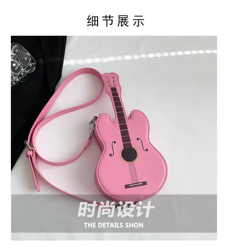Black Crossbody Guitar Bag for Women Spring Summer 2026 — feature 4