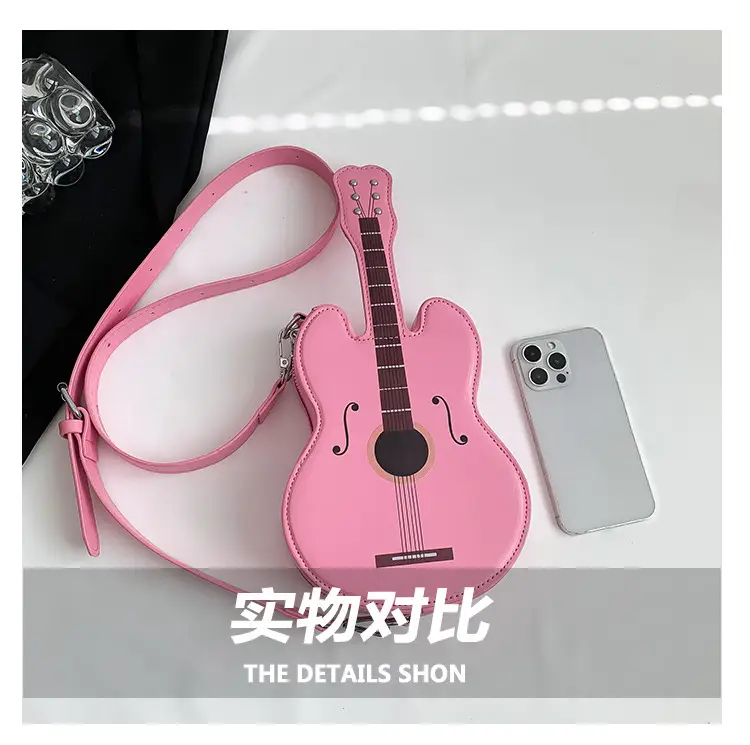 Black Crossbody Guitar Bag for Women Spring Summer 2026 — feature 7