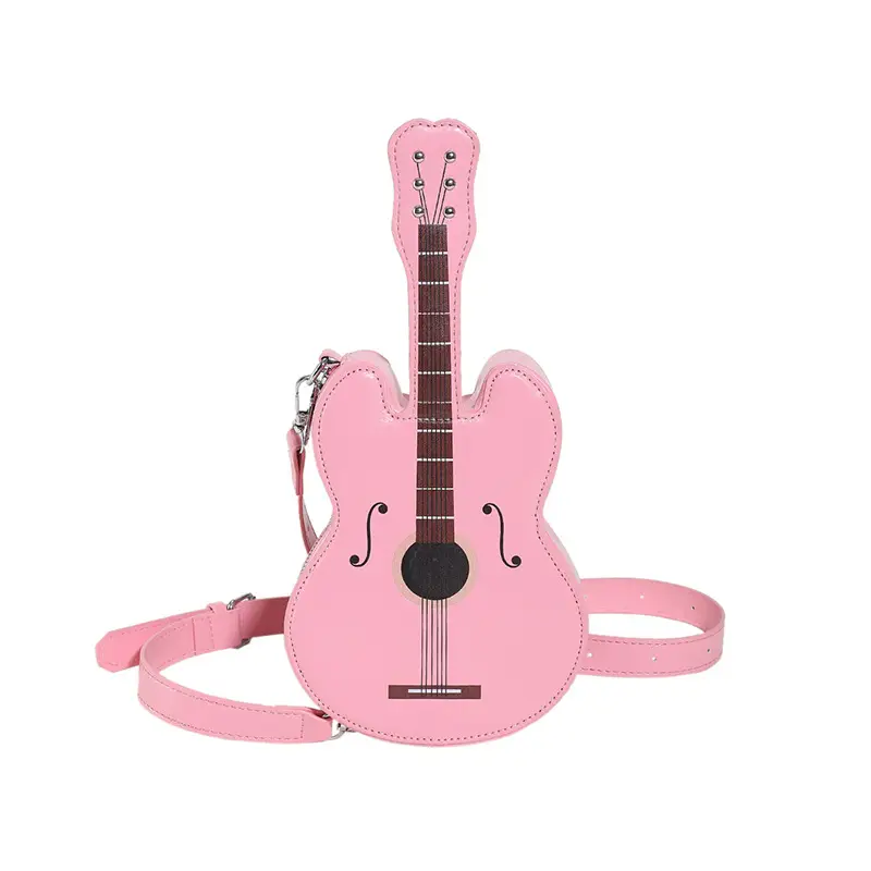 Black Crossbody Guitar Bag for Women Spring Summer 2026 - Image 3