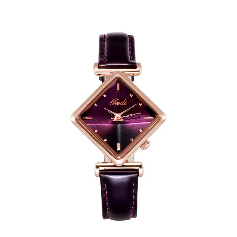 Goldie Women's Rose Gold Quartz Watch with Star & Crown Design - Image 11