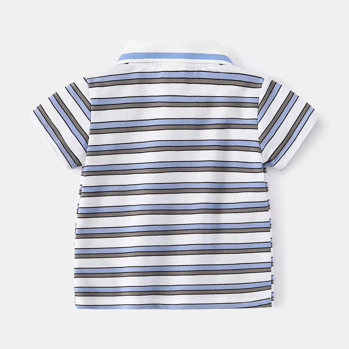 Kids Striped Polo Shirt Boys Summer 2025