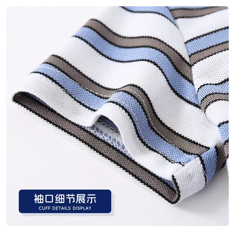 Kids Striped Polo Shirt Boys Summer 2025 — feature 17