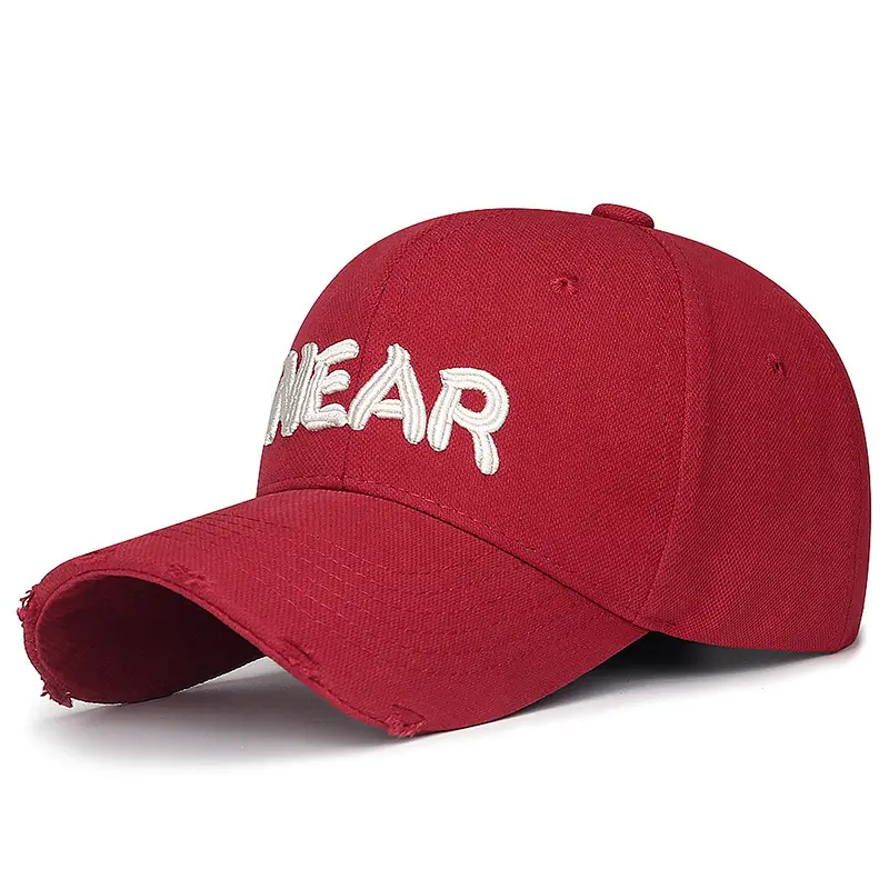 Men Black "NEAR" Embroidered Baseball Cap - Image 5