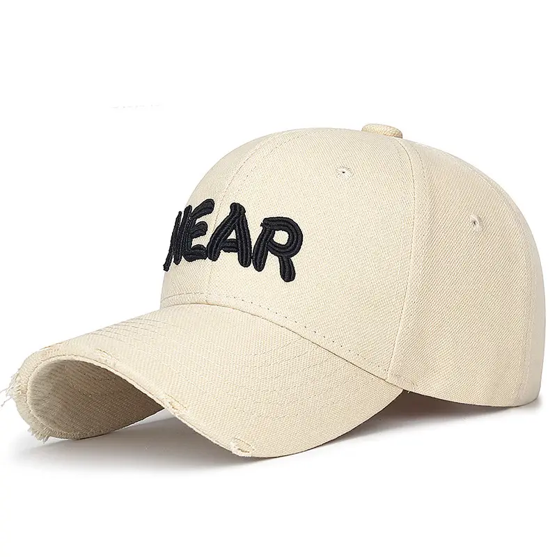 Men Black "NEAR" Embroidered Baseball Cap - Image 6