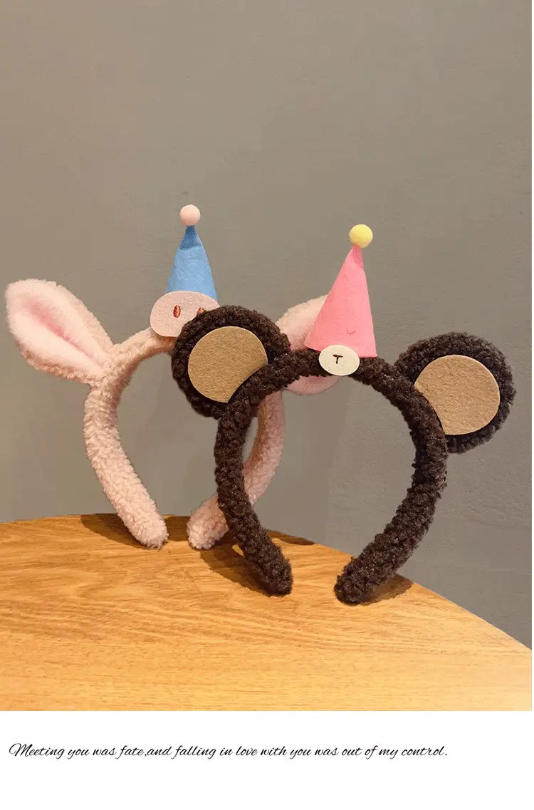 Plush Bear Headband for Face Wash 2023 — feature 7