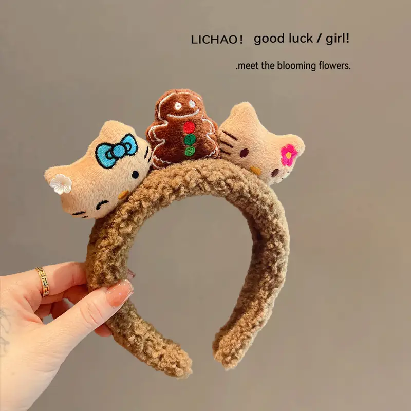 Plush Bear Headband for Face Wash 2023 - Image 4