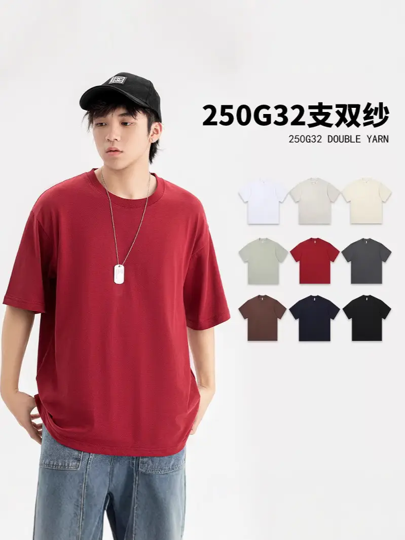 Women Black Cotton T-Shirt Round Neck Drop Shoulder - Image 10