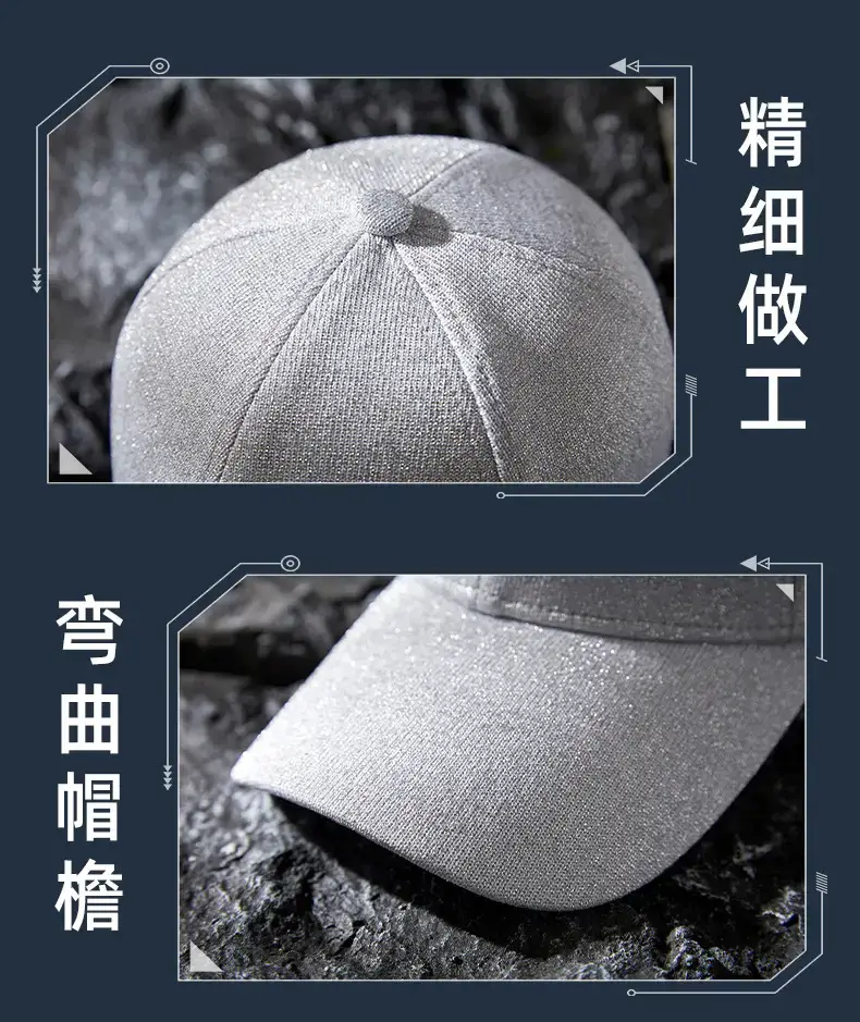 Gray 2025 Spring Baseball Cap for Boys Girls — feature 28