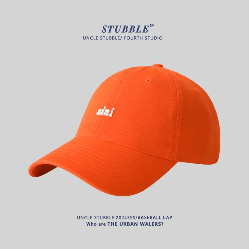 2024 Unilesture Orange Baseball Cap Pure Cotton - Image 13