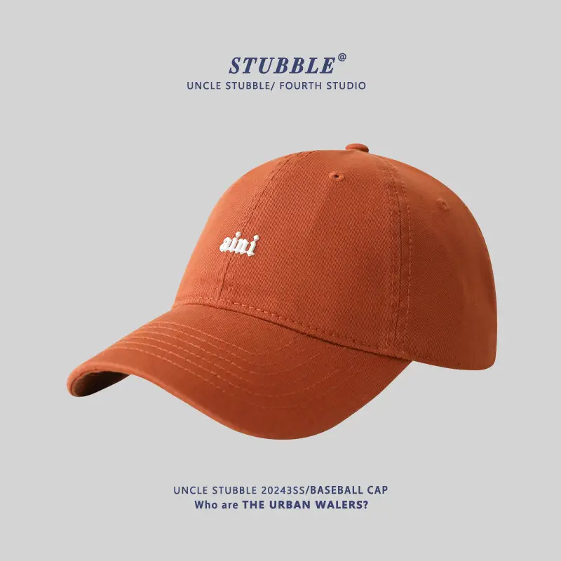 2024 Unilesture Orange Baseball Cap Pure Cotton - Image 14