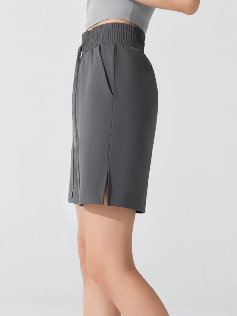Ningbo Five-point Anti-bacterial Drawstring Shorts Grey - Image 21