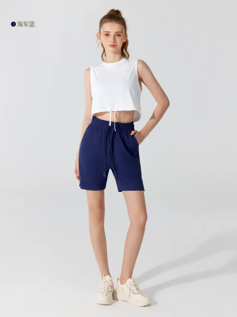 Ningbo Five-point Anti-bacterial Drawstring Shorts Grey — feature 14