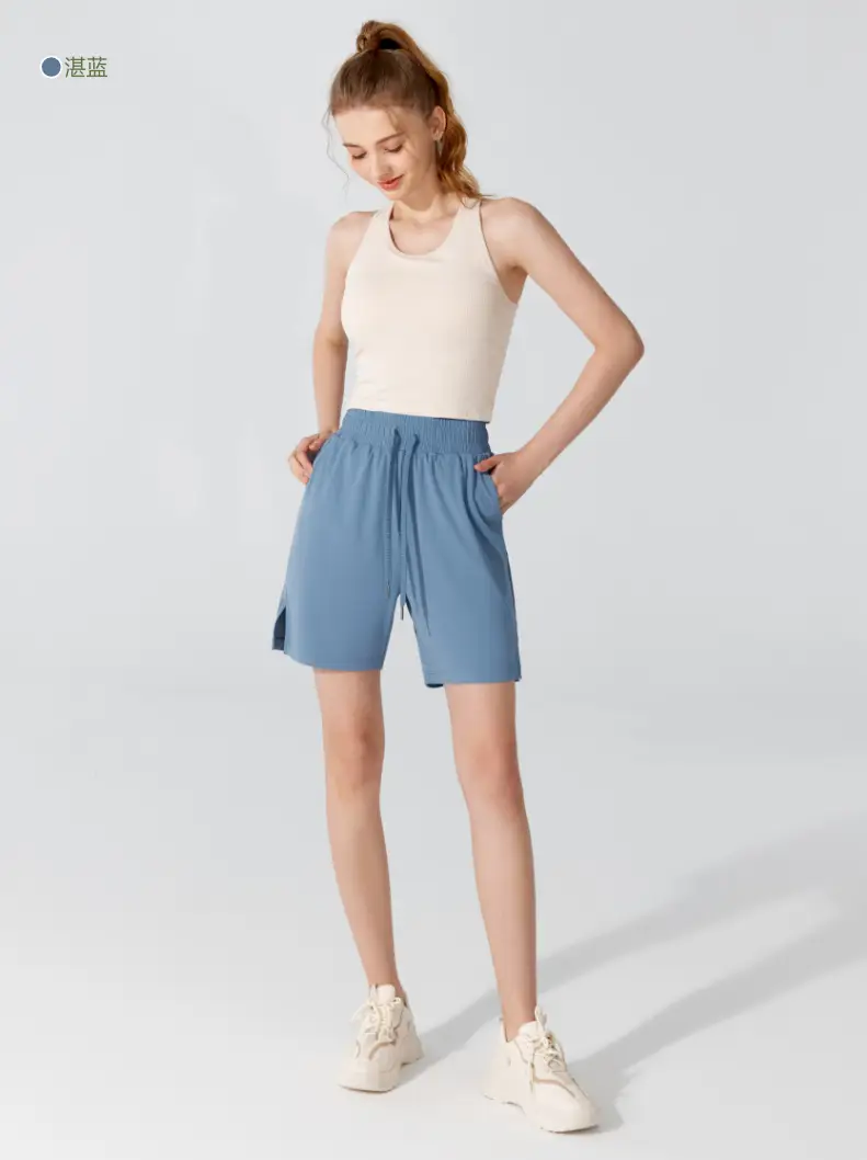 Ningbo Five-point Anti-bacterial Drawstring Shorts Grey — feature 17