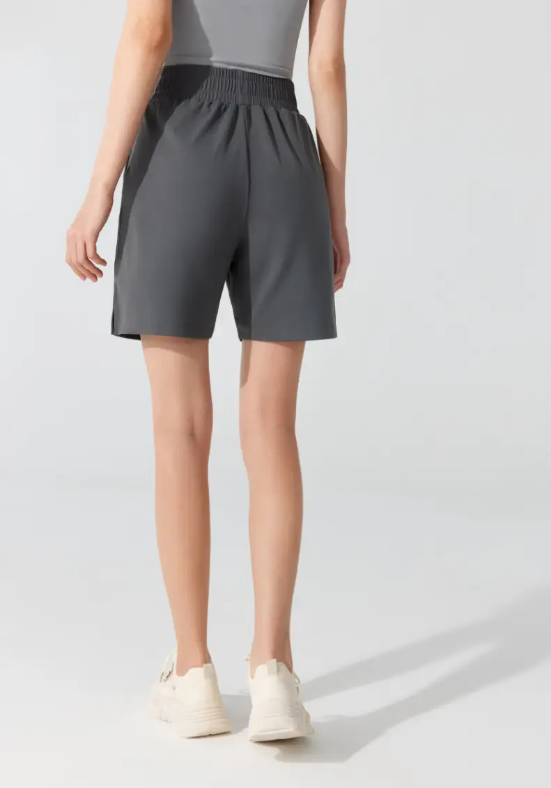 Ningbo Five-point Anti-bacterial Drawstring Shorts Grey — feature 24
