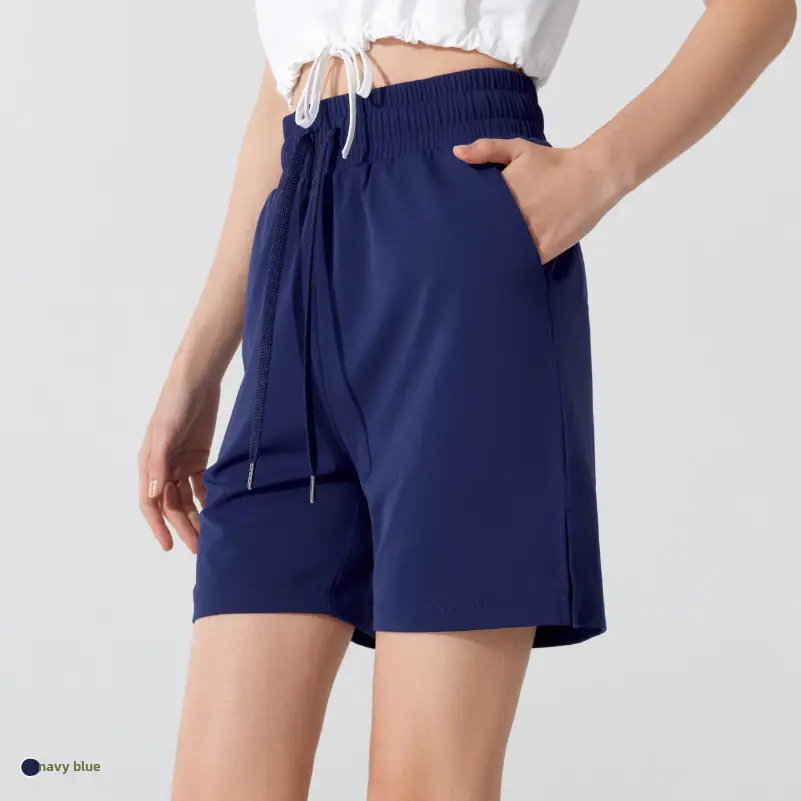 Ningbo Five-point Anti-bacterial Drawstring Shorts Grey - Image 10
