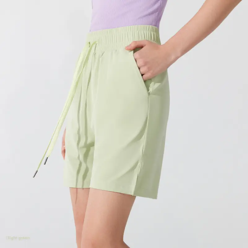 Ningbo Five-point Anti-bacterial Drawstring Shorts Grey - Image 14