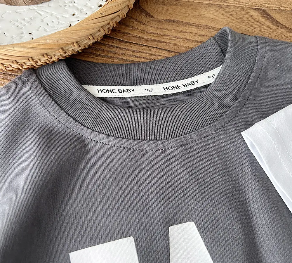 White Cotton T-Shirt for Boys SEA Print — feature 4