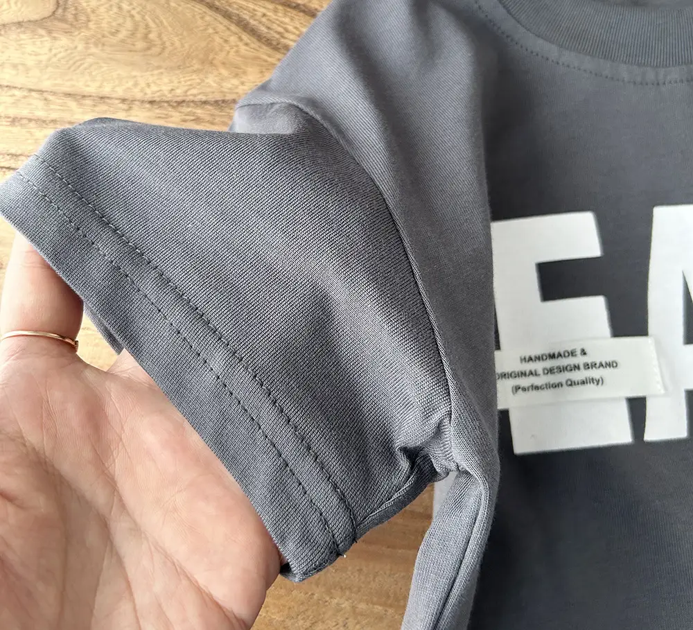 White Cotton T-Shirt for Boys SEA Print — feature 5