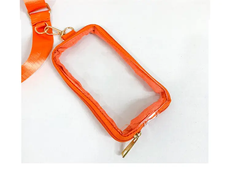 Transparent PVC Messenger Bag Women Men Hong Kong Style — feature 35