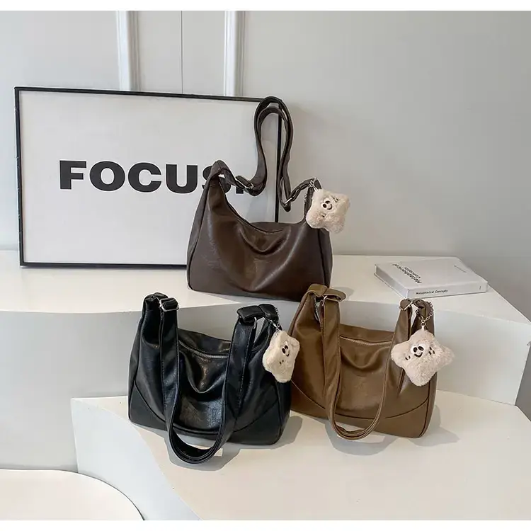 Brown Leather Shoulder Crossbody Tote Bag for Women 2024 — feature 20